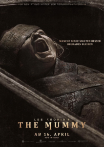 Lee Cronin The Mummy 2026 film Natalie Grace Katie supernatural horror UAE cinemas
